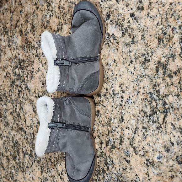 Toddler Stride Rite Leather Boots Size 10 - Picture 6 of 8